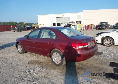 2008 Hyundai Sonata Gls from USA, damaged, VIN 5NPET46C88H297913